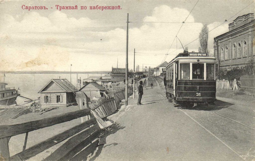 Саратовский электрический трамвай, 1911 год
